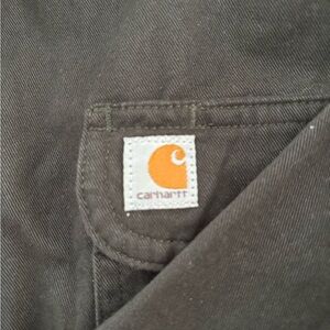Carhartt Brown Shirt Jacket